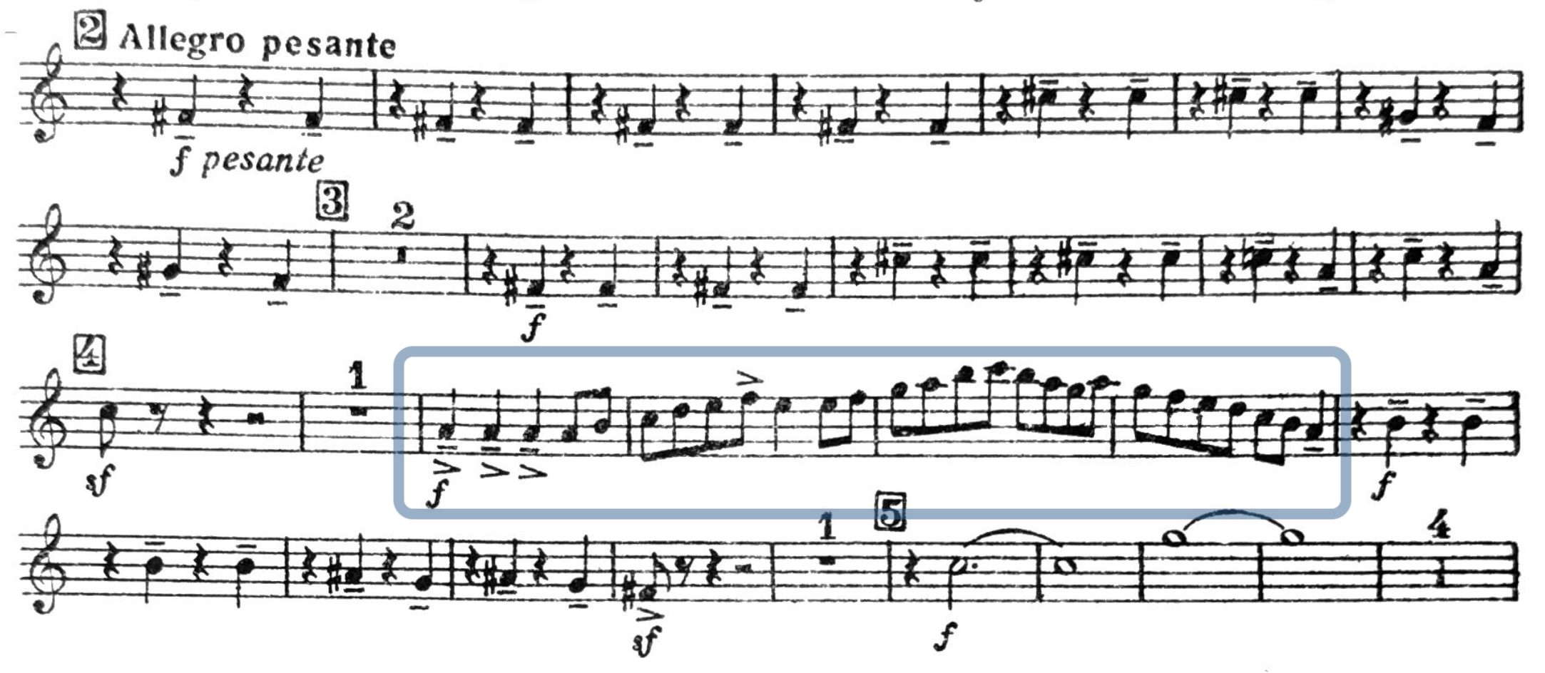Prokofiev, Romeo & Juliet Suite No. 2, I, Horn 1 in F